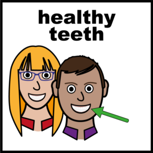 Dental care. Healthy teeth.