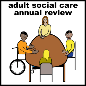 Social care annual review.