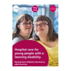 Hospital care for young people moving to adult services.