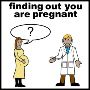 Finding out you are pregnant