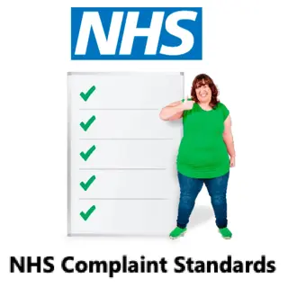 NHS complaints standard.